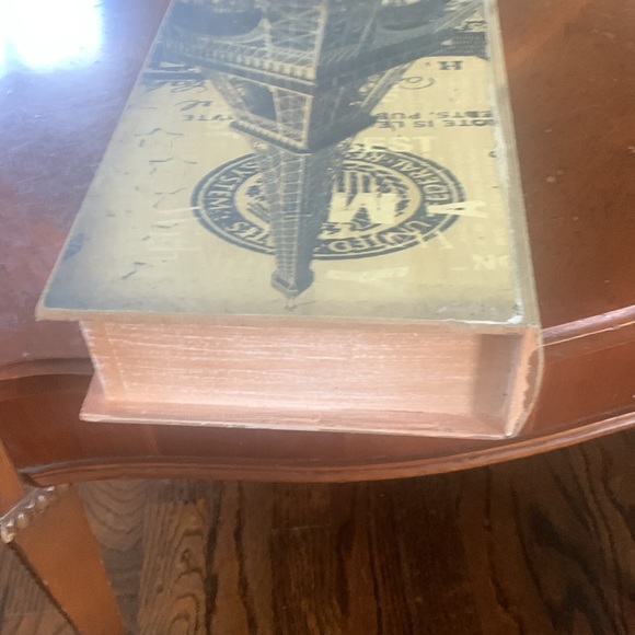 Paris Eiffel Tower Decorative Box Book Storage Theme Decor Decorative Art - Picture 9 of 16